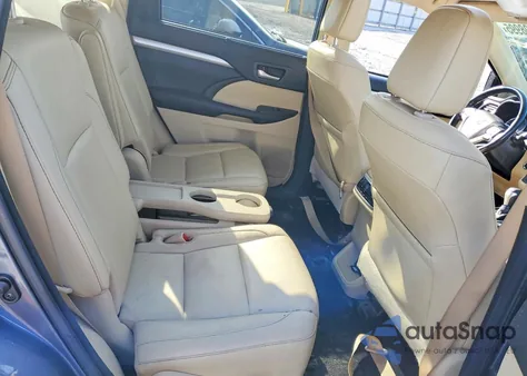 2018 Toyota Highlander Se from USA, damaged, VIN 5TDKZRFH5JS240675